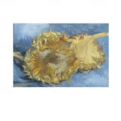 Van Gogh Painting Placemats Woven Placemat Vinyl Washable Heatproof Stain Resistant Mats PVC Placemats for Table Dining Office Kitchen Hotel Home Decor