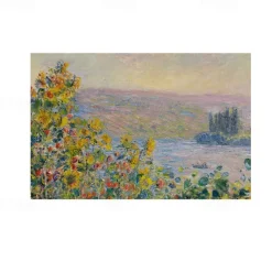 Van Gogh Painting Placemats Woven Placemat Vinyl Washable Heatproof Stain Resistant Mats PVC Placemats for Table Dining Office Kitchen Hotel Home Decor