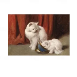 Van Gogh Painting Placemats Woven Placemat Vinyl Washable Heatproof Stain Resistant Mats PVC Placemats for Table Dining Office Kitchen Hotel Home Decor