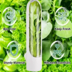 Vegetable Fresh-keeping Bottle, Herbal Medicine Preservation Bottle, Herb Storage Bottle, Home Kitchen Gadgets