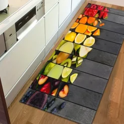 Vegetables Area Rug Kitchen Mat Non-Slip Oil Proof Floor Mat Livingroom Rug Indoor Outdoor Mat Bedroom Decor Bathroom Mat Entrance Rug Door Mat