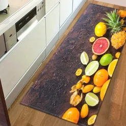 Vegetables Area Rug Kitchen Mat Non-Slip Oil Proof Floor Mat Livingroom Rug Indoor Outdoor Mat Bedroom Decor Bathroom Mat Entrance Rug Door Mat