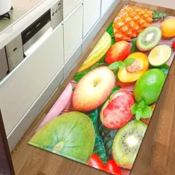 Vegetables Area Rug Kitchen Mat Non-Slip Oil Proof Floor Mat Livingroom Rug Indoor Outdoor Mat Bedroom Decor Bathroom Mat Entrance Rug Door Mat