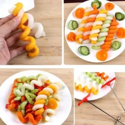 Vegetables Spiral Knife Potato Carrot Cucumber Salad Chopper Easy Spiral Screw Slicer Cutter Spiralizer Kitchen Tools
