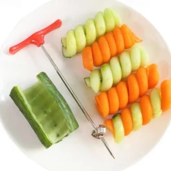 Vegetables Spiral Knife Potato Carrot Cucumber Salad Chopper Easy Spiral Screw Slicer Cutter Spiralizer Kitchen Tools