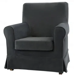 Velvet Armchair Sofa Cover Solid Color Quilted Velvet Slipcovers LITB PRIME cover Ektcover