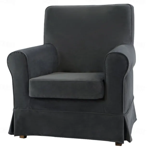 Velvet Armchair Sofa Cover Solid Color Quilted Velvet Slipcovers LITB PRIME cover Ektcover