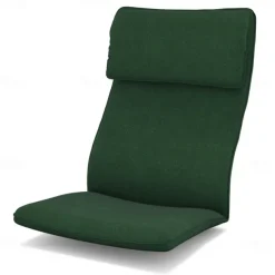 Velvet Chair Cushion Cover Solid Color with Pillowcase POcover LITB PRIME cover