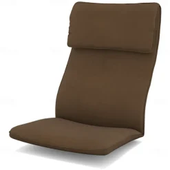 Velvet Chair Cushion Cover Solid Color with Pillowcase POcover LITB PRIME cover