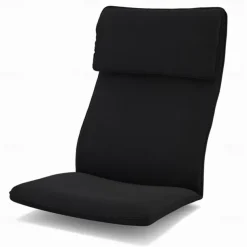 Velvet Chair Cushion Cover Solid Color with Pillowcase POcover LITB PRIME cover