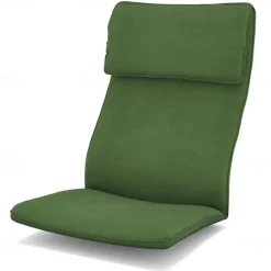 Velvet Chair Cushion Cover Solid Color with Pillowcase POcover LITB PRIME cover