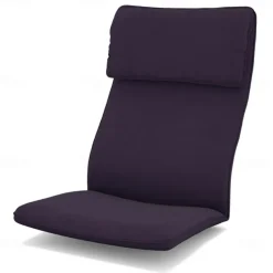 Velvet Chair Cushion Cover Solid Color with Pillowcase POcover LITB PRIME cover