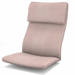 Velvet Chair Cushion Cover Solid Color with Pillowcase POcover LITB PRIME cover