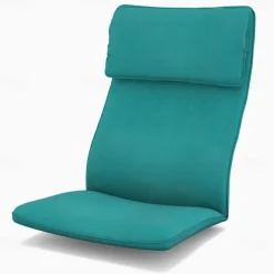 Velvet Chair Cushion Cover Solid Color with Pillowcase POcover LITB PRIME cover