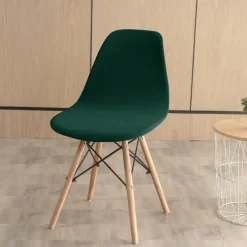 Velvet Dining Chair Covers Luxurious Soft Slipcovers Protect Your Chairs Burgundy Red While Adding Elegance and Comfort to Your Dining Room Decor