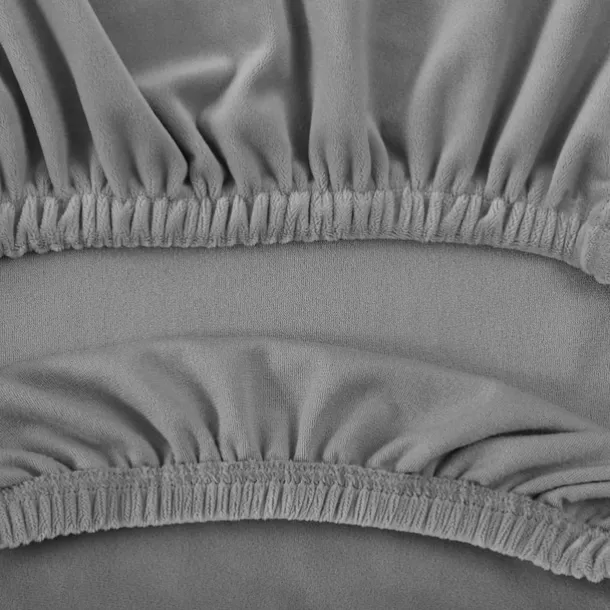 Velvet Dining Chair Cover Burgundy Plush Stretch Spandex Chair Slipcover Chair Protector High Back Dining Chair Cover with Elastic Band for Dining Room Wedding Ceremony Banquet Home Decor