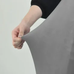 Velvet Dining Chair Covers, Burgundy Stretch Chair Cover, Spandex High back Chair Protector Covers Seat Slipcover with Elastic Band for Dining Room,Wedding, Ceremony, Banquet