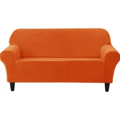 Velvet Full Cover Sofa Cover Couch Cover Plush and Stretchable All-Inclusive Soft and Durable Fabric - Easy to Install Clean - Perfect for Protecting and Enhancing Your Sofa