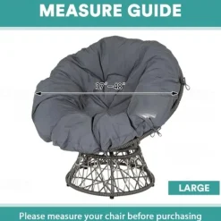 Velvet Round Saucer Chair Cover, Moon Chair Slipcovers 1 Piece Stretch Removable Moon Chair Cover with Elastic Bottom for Living Room