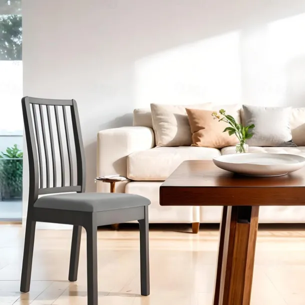 Velvet Seat Covers for Dining Room Burgundy Stretch Fitted Dining Room Upholstered Chair Seat Cushion Cover, Removable Washable Furniture Protector Slipcovers with Ties