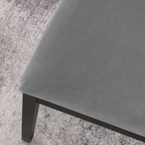 Velvet Seat Covers for Dining Room Burgundy Stretch Fitted Dining Room Upholstered Chair Seat Cushion Cover, Removable Washable Furniture Protector Slipcovers with Ties