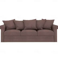 Velvet 3-Seat Sofa Cover Solid Color Quilted Velvet Slipcovers GRONLcover LITB PRIME cover