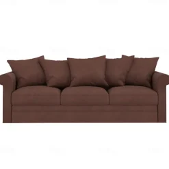 Velvet 3-Seat Sofa Cover Solid Color Quilted Velvet Slipcovers GRONLcover LITB PRIME cover