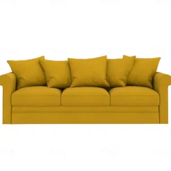 Velvet 3-Seat Sofa Cover Solid Color Quilted Velvet Slipcovers GRONLcover LITB PRIME cover