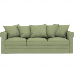 Velvet 3-Seat Sofa Cover Solid Color Quilted Velvet Slipcovers GRONLcover LITB PRIME cover