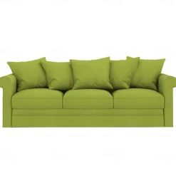 Velvet 3-Seat Sofa Cover Solid Color Quilted Velvet Slipcovers GRONLcover LITB PRIME cover