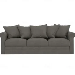 Velvet 3-Seat Sofa Cover Solid Color Quilted Velvet Slipcovers GRONLcover LITB PRIME cover