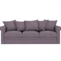 Velvet 3-Seat Sofa Cover Solid Color Quilted Velvet Slipcovers GRONLcover LITB PRIME cover