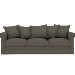 Velvet 3-Seat Sofa Cover Solid Color Quilted Velvet Slipcovers GRONLcover LITB PRIME cover