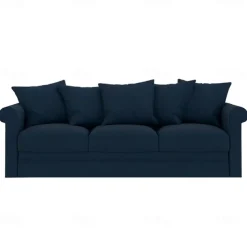 Velvet 3-Seat Sofa Cover Solid Color Quilted Velvet Slipcovers GRONLcover LITB PRIME cover