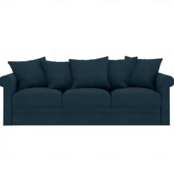 Velvet 3-Seat Sofa Cover Solid Color Quilted Velvet Slipcovers GRONLcover LITB PRIME cover