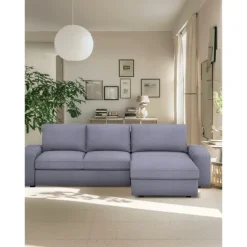 Velvet Sofa Cover 3 Seater 4 Seater with Armrests L Shaped Solid Color Quilted Velvet Slipcovers KIVcover LITB PRIME cover