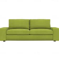 Velvet Sofa Cover of 3-Seater Slipcovers Solid Color Quilted Velvet KIVcover LITB PRIME cover