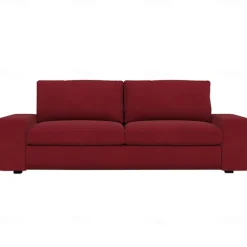 Velvet Sofa Cover of 3-Seater Slipcovers Solid Color Quilted Velvet KIVcover LITB PRIME cover