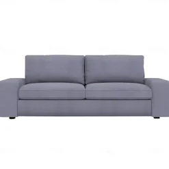 Velvet Sofa Cover of 3-Seater Slipcovers Solid Color Quilted Velvet KIVcover LITB PRIME cover