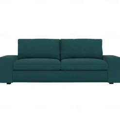 Velvet Sofa Cover of 3-Seater Slipcovers Solid Color Quilted Velvet KIVcover LITB PRIME cover