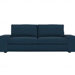 Velvet Sofa Cover of 3-Seater Slipcovers Solid Color Quilted Velvet KIVcover LITB PRIME cover