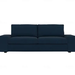 Velvet Sofa Cover of 3-Seater Slipcovers Solid Color Quilted Velvet KIVcover LITB PRIME cover