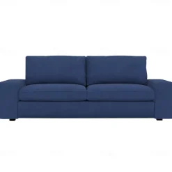 Velvet Sofa Cover of 3-Seater Slipcovers Solid Color Quilted Velvet KIVcover LITB PRIME cover