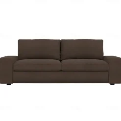 Velvet Sofa Cover of 3-Seater Slipcovers Solid Color Quilted Velvet KIVcover LITB PRIME cover