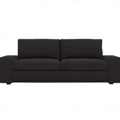 Velvet Sofa Cover of 3-Seater Slipcovers Solid Color Quilted Velvet KIVcover LITB PRIME cover