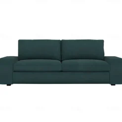 Velvet Sofa Cover of 3-Seater Slipcovers Solid Color Quilted Velvet KIVcover LITB PRIME cover