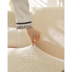 Velvet Sofa Cover Soft and Luxurious Velvet Fabric Perfect for Living Room Decor Stylish and Comfortable Slipcover Easy to Install and Clean Durable and Machine Washable Adds Elegance to Any Sofa