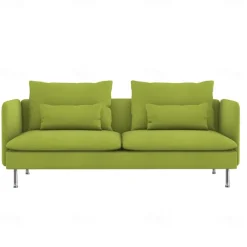 Velvet Sofa Cover Solid Color with Armrests Machine Washable and Dryable Velvet Slipcovers SODERcover LITB PRIME cover