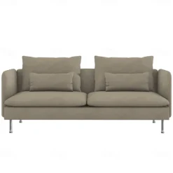 Velvet Sofa Cover Solid Color with Armrests Machine Washable and Dryable Velvet Slipcovers SODERcover LITB PRIME cover