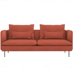 Velvet Sofa Cover Solid Color with Armrests Machine Washable and Dryable Velvet Slipcovers SODERcover LITB PRIME cover